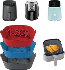 Air Fryer Silicone Liners for 1-2 Qt Fryers, 3 Pack 5.5, Multiple colors Fryers price