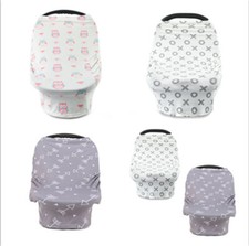 Baby Car Seat Cover Breastfeeding Multi-Use Canopy Nursing for Infant Stretchy Baby Car Seat Cover price