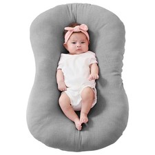 Muslin Baby Lounger Cover with Snuggle Me Lounger, Infant Lounger Pillow Cove... Baby Pillow & Cover price