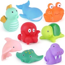 Animal Bath Toys for Infants Toddlers No Hole Mold Free Kids Baby Bath Tub Toys Baby Bath Tub price