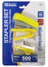 3-in-1 Mini Stapler, Staple Remover and 500 Standard (26/6) Staples School, Home Staple Remover price