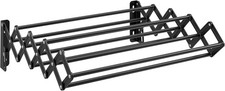 SONGMICS Wall-Mounted Clothes Drying Rack Accordion Laundry Rack Expandable Clothes Drying Rack price