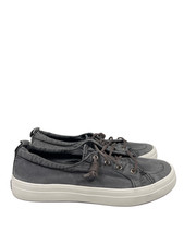 Sperry Women's Gray Crest Vibe Slip On Boat Shoes - 8 Women's Boat Shoes price