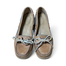 Sperry Top-Sider Boat Shoes Women's Size 7.5 M Tan Leather Preppy Classic Women's Boat Shoes price
