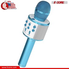 5 Core Microphone Wireless Karaoke Mic with Speaker Portable Bluetooth Microfono Karaoke Microphone price