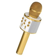5 Core Microphone Wireless Karaoke Mic with Speaker Portable Bluetooth Microfono Karaoke Microphone price