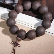Natural Purple Sandalwood Buddhist Prayer Beads Bracelet for Meditation Ethnic Bracelet price