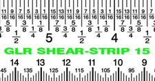 GLR ShearStrip Adhesive Ruler Sticker Stick On Paper Cutter Guillotine Trimmer Paper Cutter (Guillotine) price