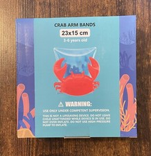 SEAICH Floaties~Inflatable Crab Arm Bands~Swim Arm Floats For Kids~New In Box!!! Kids' Arm Bands price