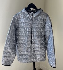 GAP Kids Primaloft Ligthweight Hooded Puffer Zip Jacket Boys Size XXL Grey Boys' Coat price