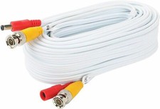 50ft CCTV Security Camera DVR Video Power Surveillance BNC Cable Wire Cord Security Camera Cable price