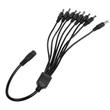 DC 1 Female to 8 Male Power Splitter Cable for ZOSI CCTV Security Camera System Security Camera Cable price