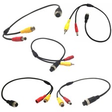 4 Pin Aviation Head to RCA DC Male/Female CCTV Security Camera AV Adapter Cable Security Camera Cable price