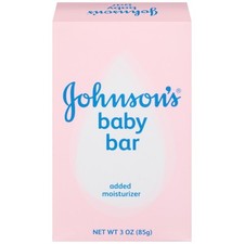 Johnson's Baby Soap Bar 3 oz Hypoallergenic Gentle Skin Cleanser with Moistur... Baby Soap price
