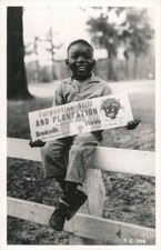 Brooksville FL Smiling Black Boy Advert. Turpentine Still RPPC Postcard COPY Turpentine price