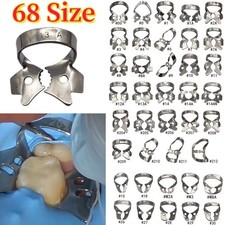 68 Size Dental Endodontic Rubber Dam Clamps Surgical Instrument Stainless Clamps Clamp price