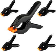 5-Pack 4" Heavy-Duty Spring Clamps with Non-Slip Grips for Crafting Strong Hold Clamp price