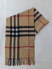 Burberry Classic Nova Check 100% Cashmere Beige Scarf Made In Scotland Scarf price
