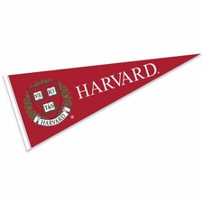 Harvard 12x30 Felt Pennant Flags & Pennants price
