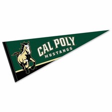 Cal Poly Mustangs 12x30 Felt Pennant Flags & Pennants price