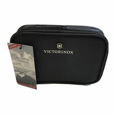 Victorinox Toiletry Travel Bag Small Size Black Mens Bathroom Shaving Gear Pouch Travel Bag price