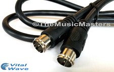 Black 3 ft "PUSH-ON" Coaxial Digital Video Cable TV Satellite Antenna Wire VWLTW Satellite Cable price