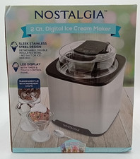 Nostalgia 2 Quart Digital Ice Cream Maker NEW/SEALED Ice Cream Maker price