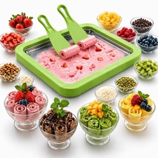 Rolled Ice Cream Maker Tray with 2 Scrapers Spatulas for Family Activity Ice Cream Maker price