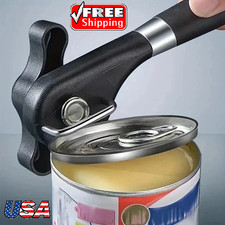 Safe Cut Manual Can Opener Heavy Duty Smooth Edge Food Grade Kitchen Tool in USA Safe price