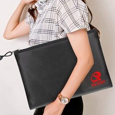 Large Fire Proof money Bag  Fireproof Document Pouch Waterproof  Safe Cash  US Safe price
