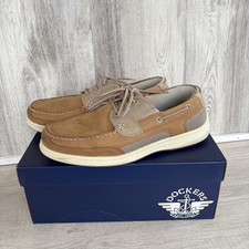 Dockers Beacon Men’s Leather Boat Shoes Brown US 10.5 Nautical Comfort Preppy Men's Boat Shoes price