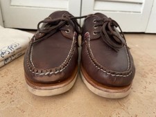 Sperry Gold Cup 3-Eye Brown Boat Shoes Men’s 11D Leather Made in USA No Original Men's Boat Shoes price