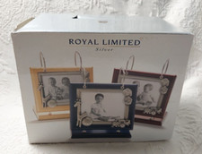 Royal Limited Blue Baby Toddler Picture Frame Album Book Giraffe Holds 4x6 Photo Baby Photo Frame-Album price
