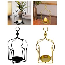 Candle Lantern Iron Candle Holder Art Decor Decorative for Thanksgiving Mantle Decorative Lantern price