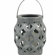 Decorative Basket Weave Lantern with LED Candle Indoor Outdoor Garden NEW Decorative Lantern price
