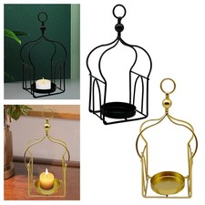 Candle Lantern Iron Candle Holder Housewarming Gift Candlestick Home Decor for Decorative Lantern price