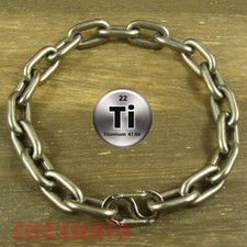 Heavy duty Pure Titanium 9.5mm width anti allergy Bracelet Hand Chain H896 Shahmeran Bracelet price