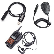 Walkie Talkie Charger Earphone Accessories for Baofeng UV-9R Pro Two Way Radio Licence-Free Radios & Accessories price