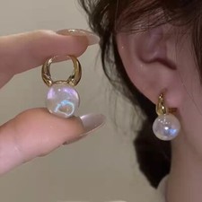 Fashion Zircon Crystal Pearl Bowknot Tassel Earrings Drop Dangle Women Jewelry Pearl Earrings price