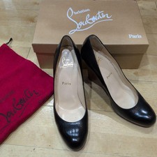 Christian Louboutin pumps with box and dust bag Distinctive Wedge Heel Profile Wedge Heels price