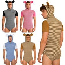 Mens Nightwear Home Pajamas Jumpsuit Short Sleeve Bedroom Homewear Sleep Cozy Men's Pajamas price