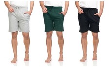 Men's Casual 100% Cotton Soft Knit Pajama Bottom Loungewear Shorts With Pockets Men's Pajamas price