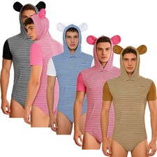 Mens Nightwear Jumpsuit Pajamas Honeymoon Leisure Time Anniversary Home Casual Men's Pajamas price