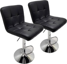 Set of 2 Bar Stools Swivel Adjustable Bar Chair Modern PU Leather Pub Bar Chairs Bar Stool price