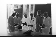 (1) B&W Press Photo Negative Women Men Papers and Documents Examine - T5018 Photo Papers & Acetates price