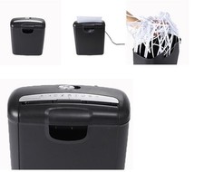 Commercial Office Paper Shredder 6-Sheet Strip-Cut Heavy Duty CD DVD Credit Card Paper Shredder price