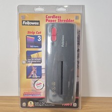 PowerShred Cordless Paper Shredder Fellowes P300-5 New Sealed Fast Shipping Paper Shredder price