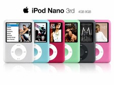 New Sealed Apple iPod Nano 3rd Gen A1236 4GB 8GB All Colors Free Shipping MP3 Player & iPod price