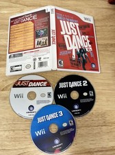 Just Dance 1 2 3 Nintendo Wii Set 3 Game Bundle Guaranteed Party Fun! Nintendo Games price
