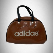 adidas 80s 90s Vtg Mini Hand Bag Brown Women's Sports Bag Accessories Pouch Women's Sports Bag price